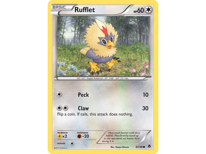 Rufflet (Reverse Holo)