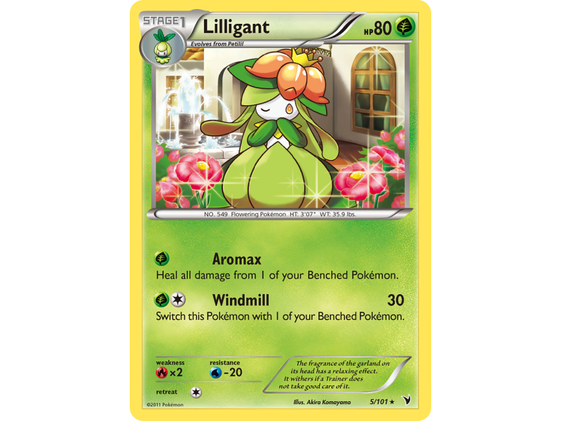 Lilligant (Reverse Holo)