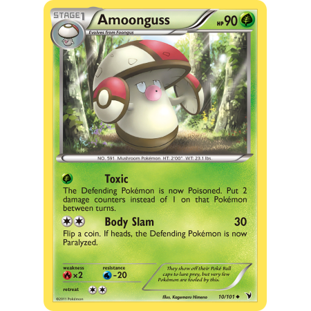 Amoonguss (Reverse Holo)