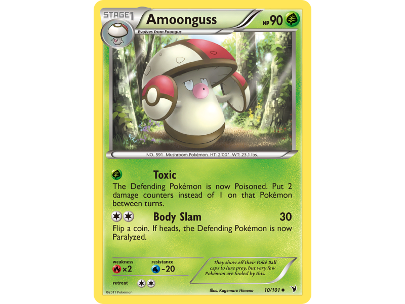 Amoonguss (Reverse Holo)