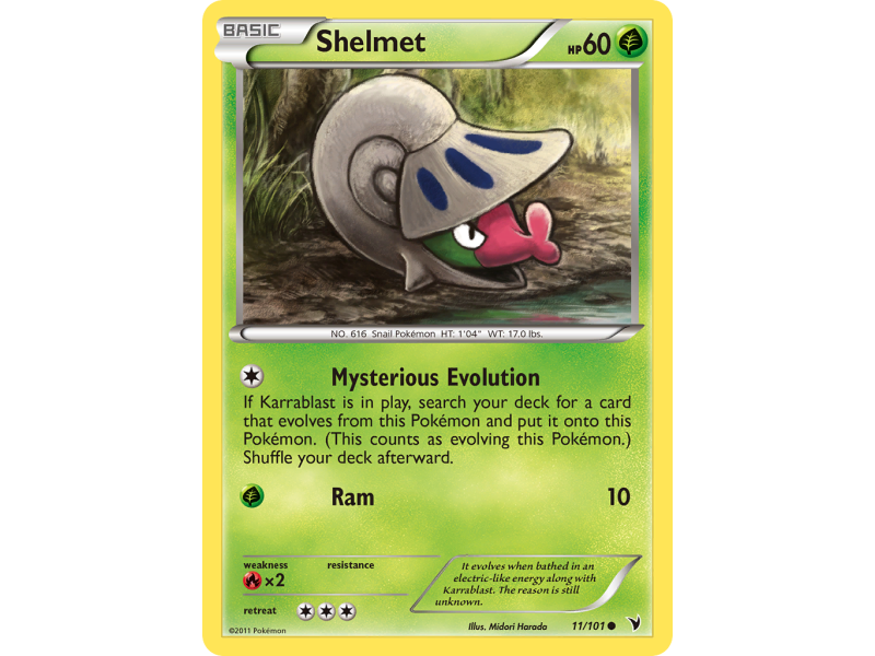 Shelmet (Reverse Holo)