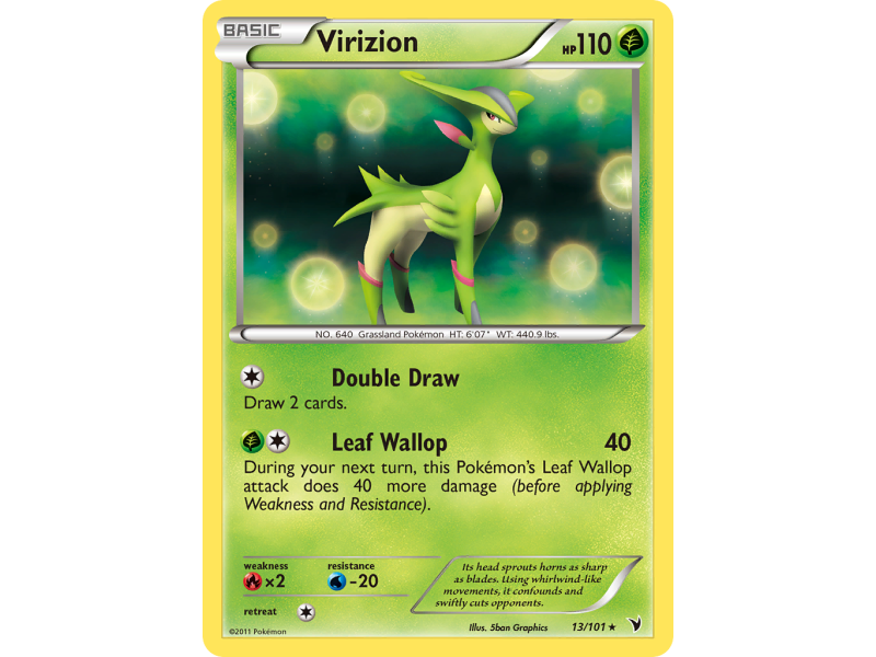 Virizion (Reverse Holo)