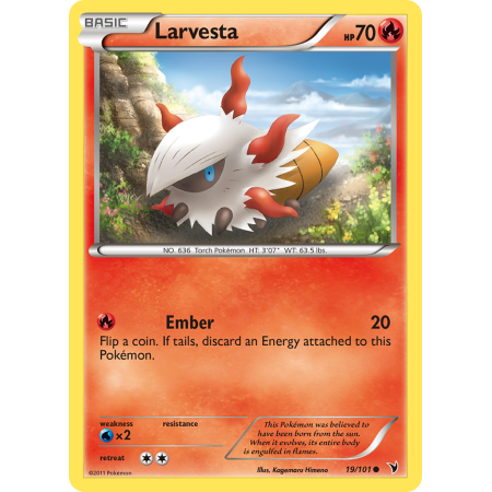 Larvesta (Reverse Holo)