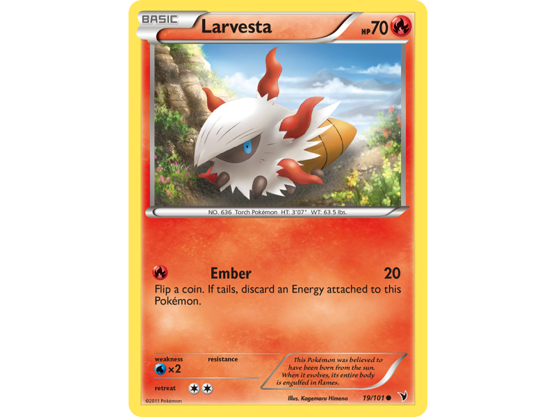 Larvesta (Reverse Holo)