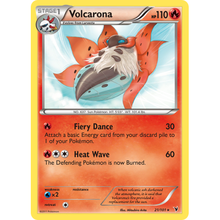 Volcarona (Reverse Holo)