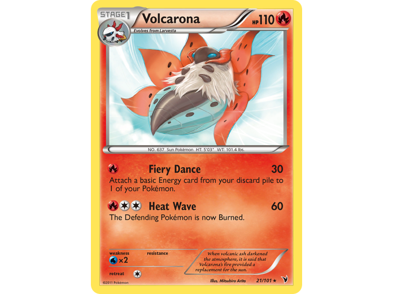 Volcarona (Reverse Holo)