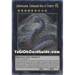Jormungandr, Generaider Boss of Eternity (Secret Rare) – Mystic Fighters | Carta YUGIOH en México