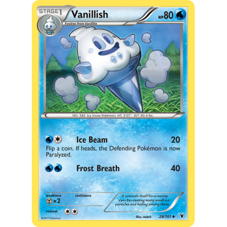 Vanillish (Reverse Holo)