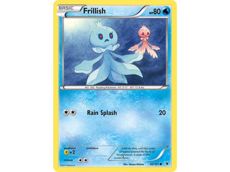 Frillish (Reverse Holo)