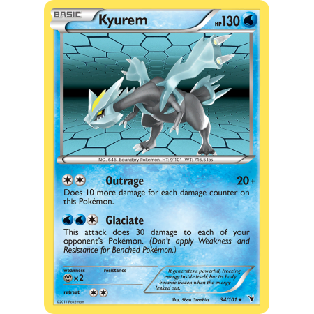 Kyurem (Reverse Holo)