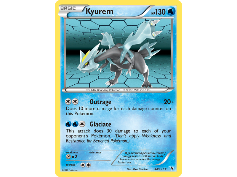Kyurem (Reverse Holo)