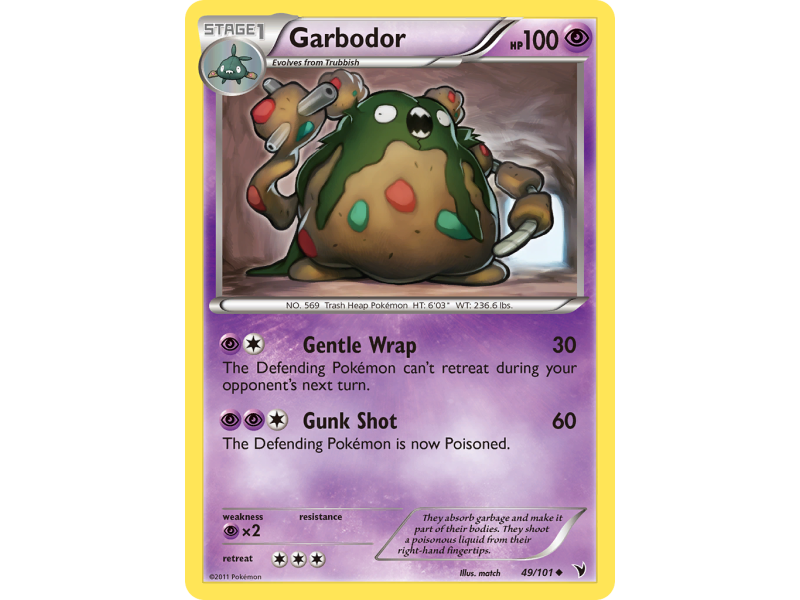 Garbodor (Reverse Holo)