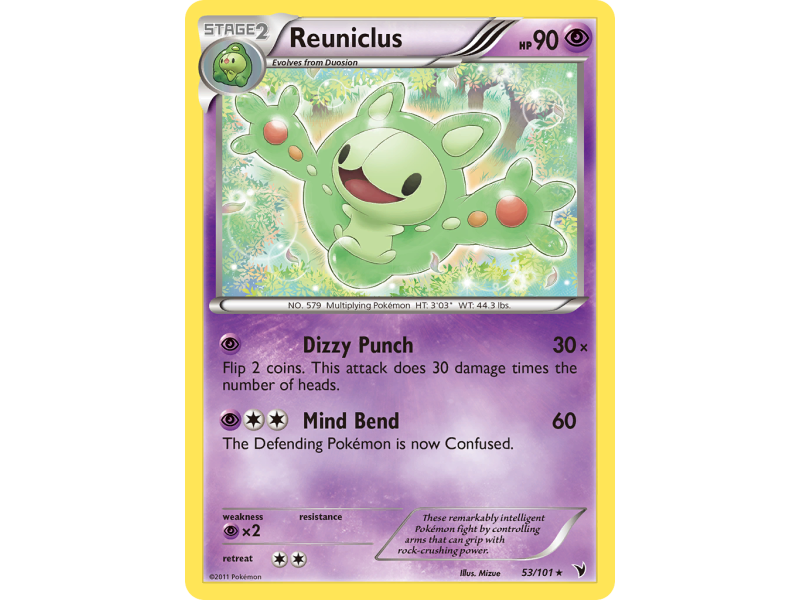 Reuniclus (Reverse Holo)