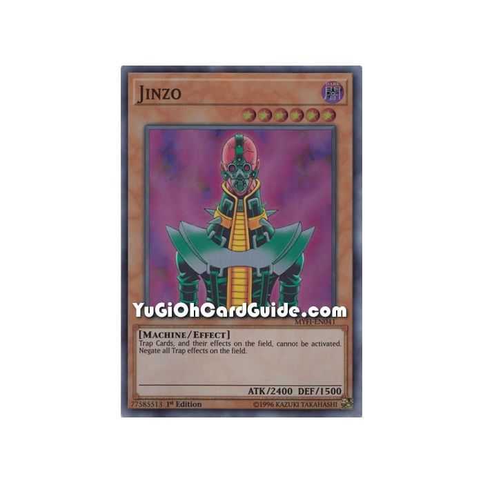 Jinzo (Super Rare) – Mystic Fighters | Carta YUGIOH en México