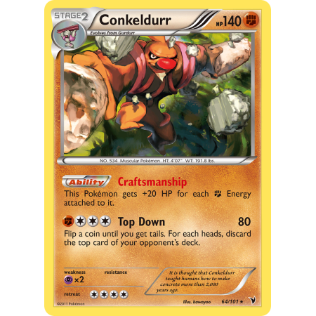 Conkeldurr (Reverse Holo)