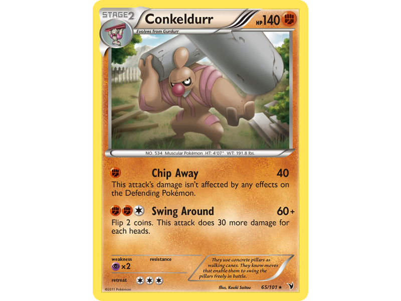 Conkeldurr (Reverse Holo)