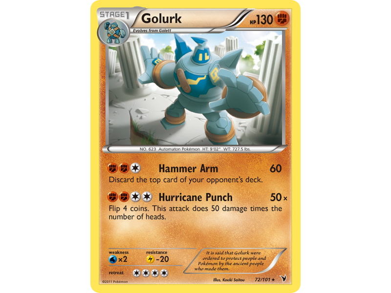 Golurk (Reverse Holo)