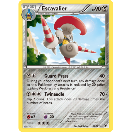 Escavalier (Reverse Holo)