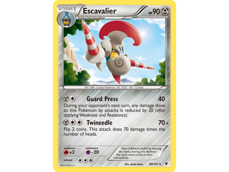 Escavalier (Reverse Holo)