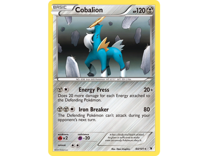 Cobalion (Reverse Holo)