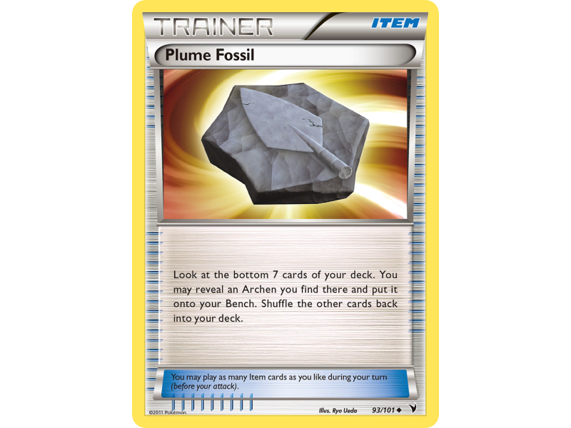 Plume Fossil (Reverse Holo)