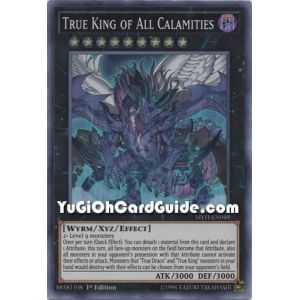 True King of All Calamities (Super Rare) – Mystic Fighters | Carta YUGIOH en México