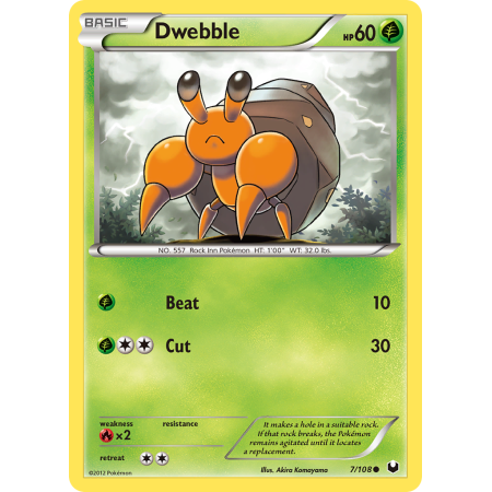 Dwebble (Reverse Holo)