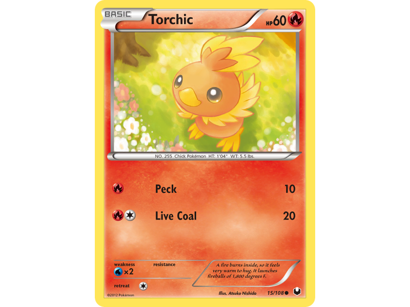 Torchic (Reverse Holo)