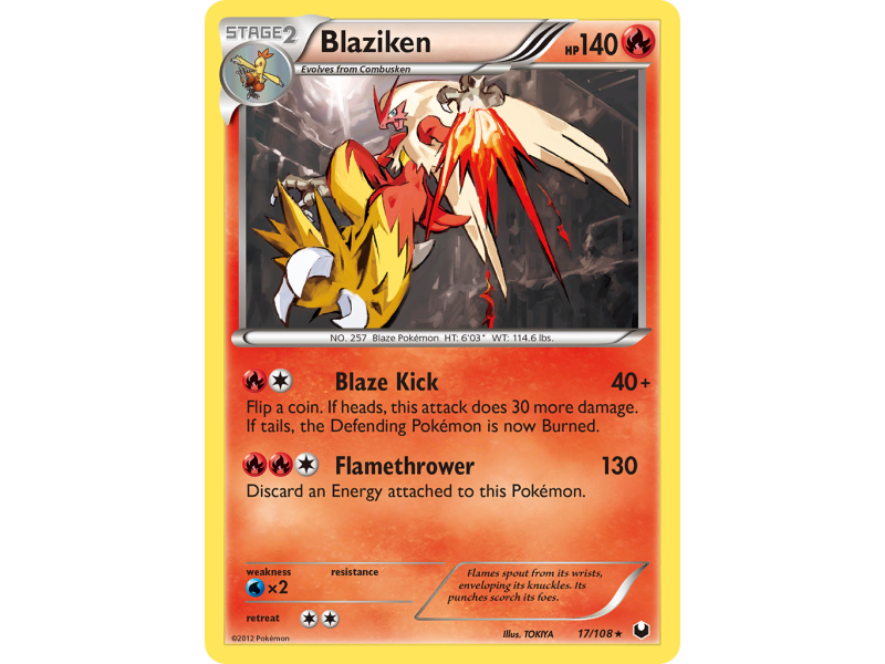 Blaziken (Reverse Holo)