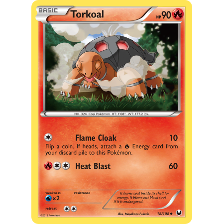 Torkoal (Reverse Holo)
