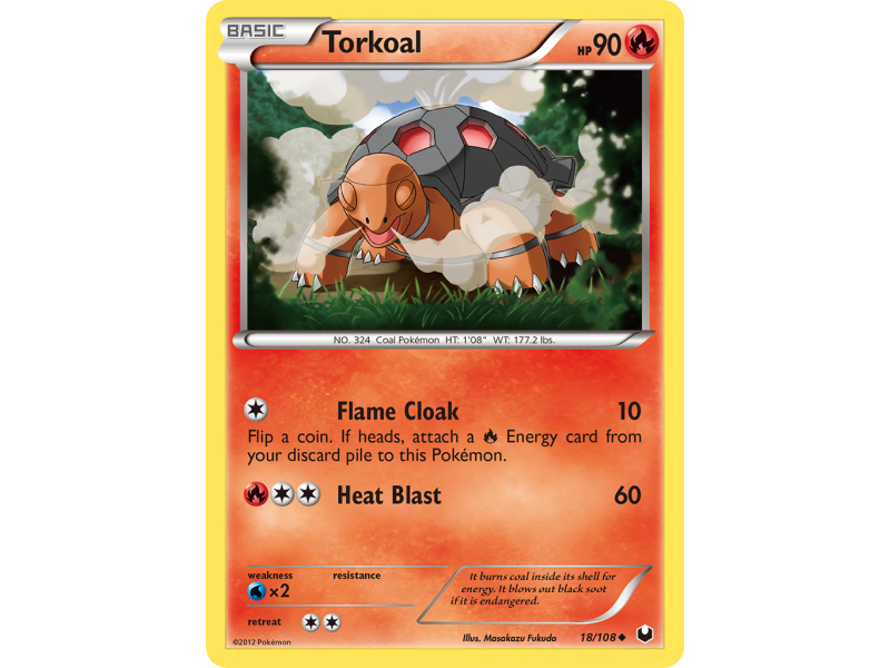 Torkoal (Reverse Holo)