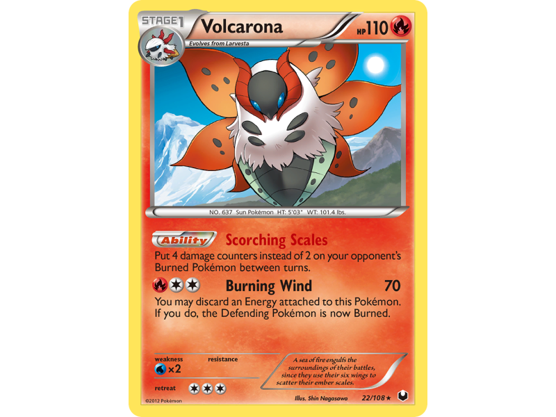 Volcarona (Holo)