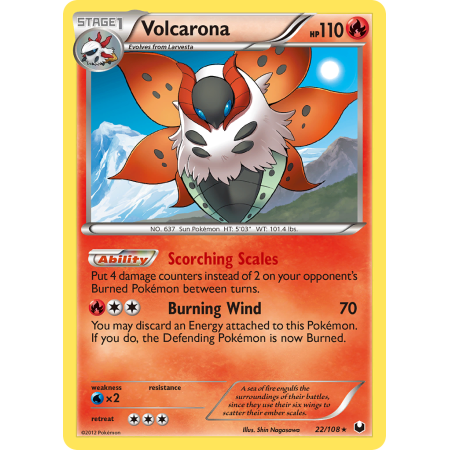 Volcarona (Reverse Holo)
