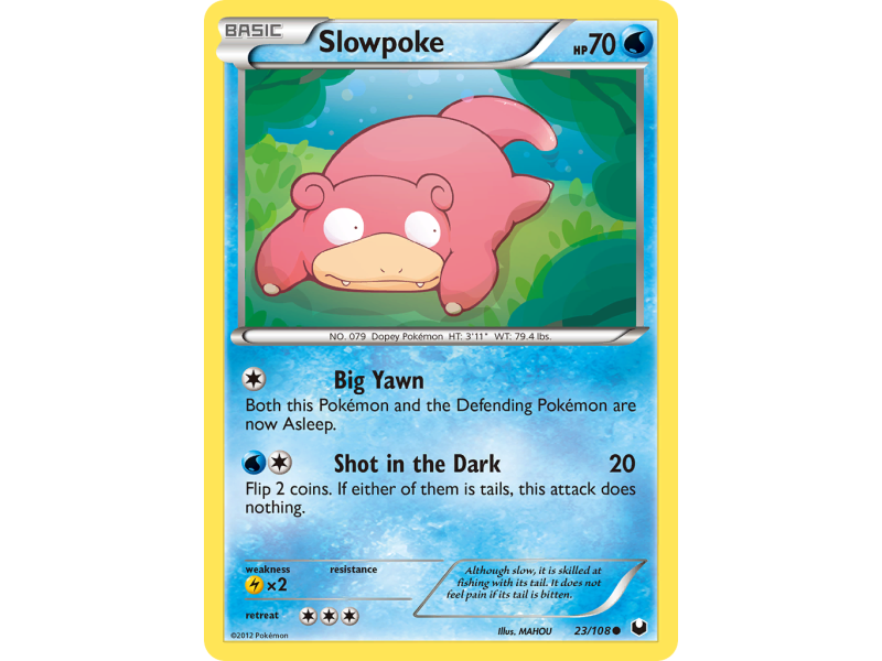 Slowpoke (Reverse Holo)