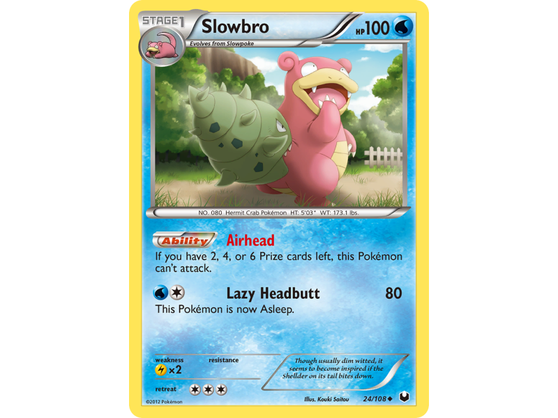 Slowbro (Reverse Holo)