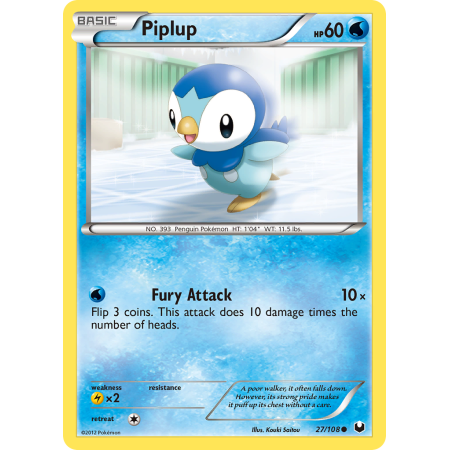 Piplup (Reverse Holo)