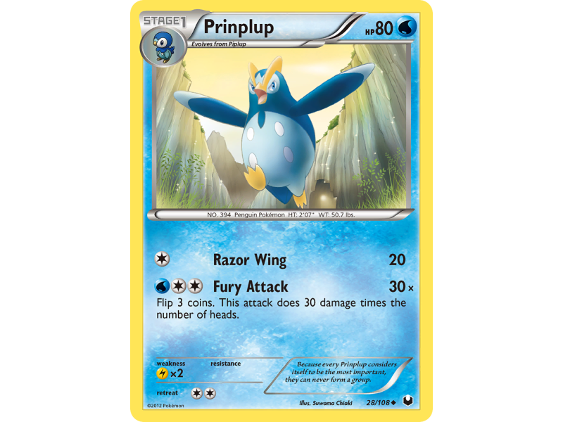Prinplup (Reverse Holo)
