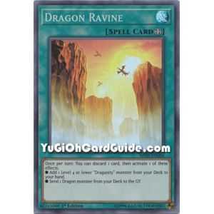 Dragon Ravine (Super Rare) – Mystic Fighters | Carta YUGIOH en México