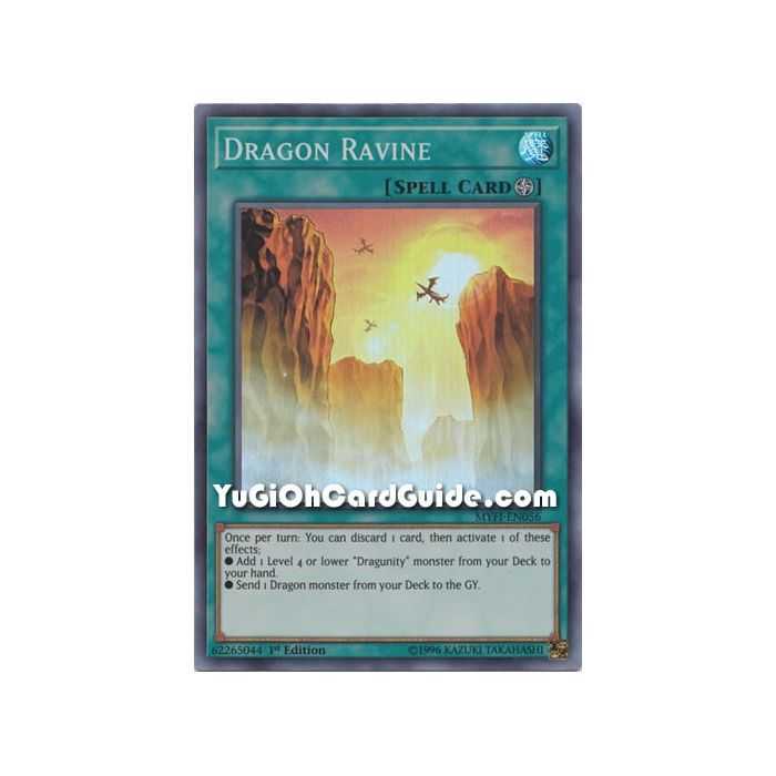 Dragon Ravine (Super Rare) – Mystic Fighters | Carta YUGIOH en México