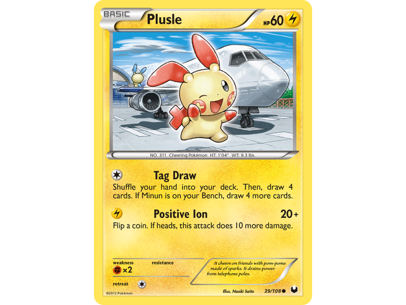 Plusle (Reverse Holo)