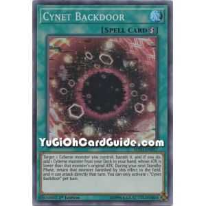Cynet Backdoor (Super Rare) – Mystic Fighters | Carta YUGIOH en México