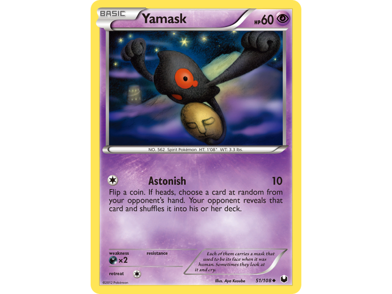 Yamask (Reverse Holo)