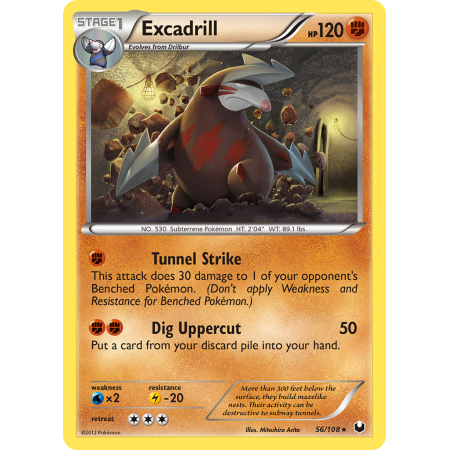 Excadrill (Reverse Holo)