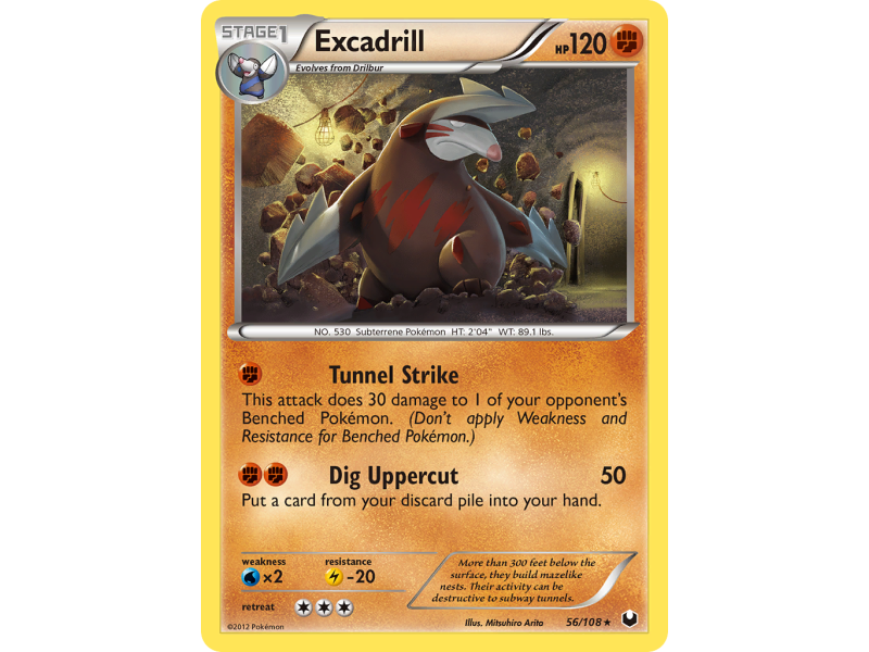 Excadrill (Reverse Holo)