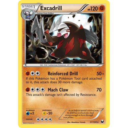 Excadrill (Reverse Holo)