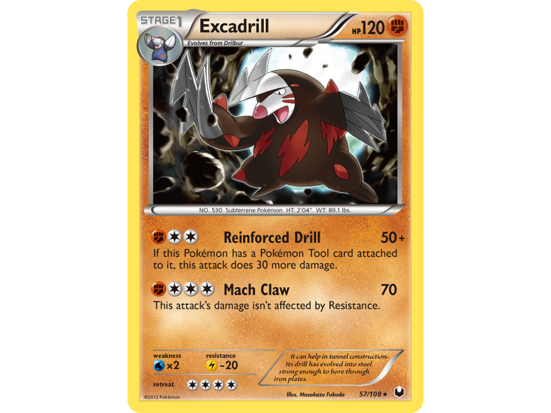 Excadrill (Reverse Holo)