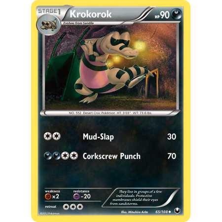 Krokorok (Reverse Holo)