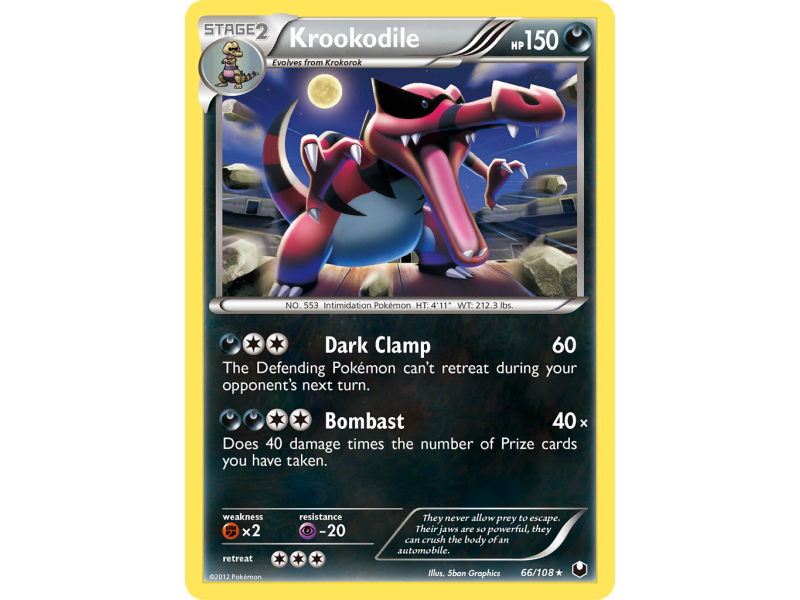 Krookodile (Reverse Holo)