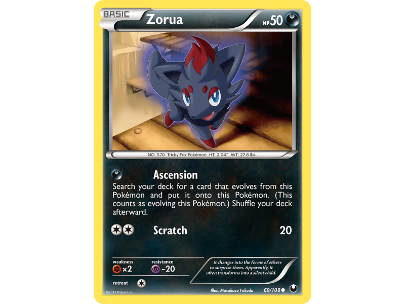 Zorua (Reverse Holo)