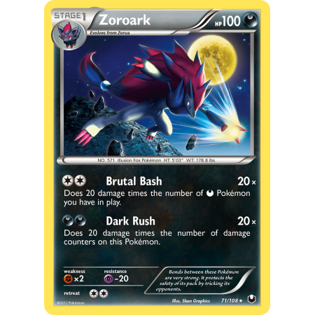 Zoroark (Reverse Holo)